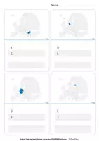Vorschau - Arbeitsblätter - Europa - Abfragekarten, Arbeitsblätter - Seite 3