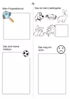 Vorschau - Arbeitsblätter - Lapbook-Steckbrief „Das bin ich“ - Anfangsunterricht - Seite 2