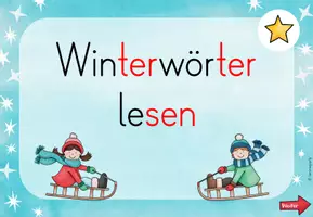 Vorschau - Spiele - Interaktives Lesen: Winter (Kl. 1) - Seite 3