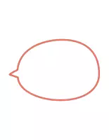 Vorschau - selbst erstellte Cliparts/Grafiken - Sprech- und Denkblasen in rot | Unterrichtsmaterial gestalten - Seite 2