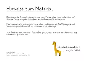 Vorschau - Spiele - Schneeflocken-Memory® - Konzentrationsübung - Seite 2