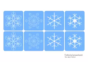Vorschau - Spiele - Schneeflocken-Memory® - Konzentrationsübung - Seite 3