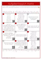 Vorschau - Arbeitsblätter - HOMESCHOOLING: Aufgaben zur Mathematik - Deckblatt