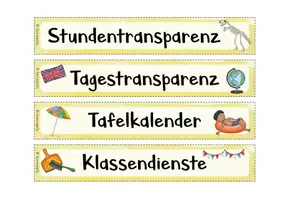 Vorschau - Anderer Materialtyp - Etiketten (Version 2): Classroom Management - Seite 3