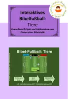 Vorschau - Spiele - Interaktives Bibelfußballspiel - auch für Distanzunterricht - Deckblatt