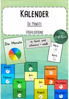 Vorschau - Stundenentwürfe - Kalender - Materialpaket - Rund um das Jahr - Seite 1
