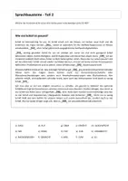 Vorschau - Unterrichtsreihen - telc B2 Sprachbausteine Teil 2 (Schlaf) + Lösung - Seite 3