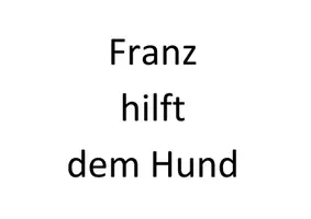 Vorschau - Spiele - Satzglieder Umhängeschilder (Satzergänzungen) - Seite 1