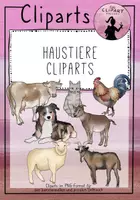 Vorschau - selbst erstellte Cliparts/Grafiken - Cliparts Haustiere und Nutztiere - Deckblatt