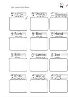 Vorschau - Arbeitsblätter - Leseverständnis Klasse 1 - malen - Seite 2