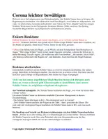 Vorschau - Text - Corona leichter bewältigen - Deckblatt