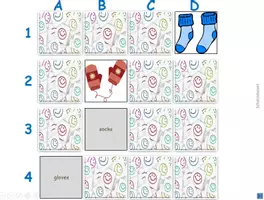 Vorschau - Spiele - "Merk es dir" Englisch Klamotten Clothes PowerPoint Spiel - Deckblatt