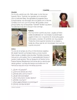 Vorschau - Text - Spanische Lesung: Lectura en el Imperfecto - Deckblatt