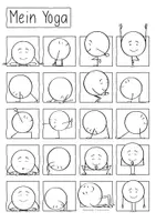 Vorschau - Arbeitsblätter - Yoga für Zwischendurch - Poster und Karten (Distanzlernen & Videocalls) - Seite 2