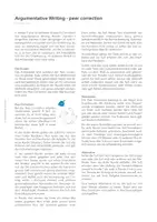 Vorschau - Arbeitsblätter - Argumentative Essay Writing - Peer Correction #silvesterknaller24 - Seite 1