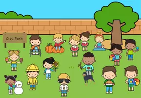 Vorschau - Präsentationen/Tafelbilder - INTERACTIVE Story Walk Possessive Adjectives - Seite 3