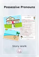 Vorschau - Arbeitsblätter - Story Walk Possessive Adjectives - Seite 1