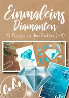 Vorschau - Spiele - Einmaleins-Diamanten Puzzles zu den Reihen 2-10 - Deckblatt