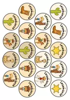 Vorschau - Fördermaterial/Inklusion - Leseförderung Cowgirl und Cowboy (Lesepass, Lesemünzen) - Seite 2