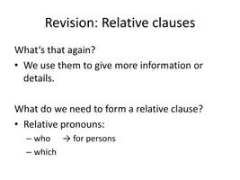 Vorschau - Arbeitsblätter - From relative clauses to contact clauses: presentation and worksheet - Seite 3