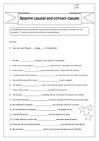 Vorschau - Arbeitsblätter - From relative clauses to contact clauses: presentation and worksheet - Deckblatt