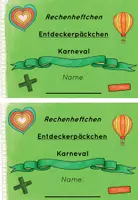 Vorschau - Unterrichtsreihen - Rechenheftchen - Karnevals-/Faschingsedition mit Wortspeicher - Seite 2