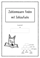 Vorschau - Arbeitsblätter - Freiarbeitsheft: Zahlenmauern finden 2. Klasse - Seite 1