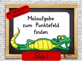 Vorschau - Spiele - Interaktives Spiel: Malaufgaben zum Punktefeld finden - Deckblatt
