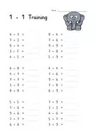 Vorschau - Arbeitsblätter - Mathematik Klasse 2: 9 ausfüllbare PDF (Einmaleins, Division mit und ohne Rest) - Seite 2