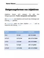 Vorschau - Arbeitsblätter - Karneval auf Deutsch & Steigerungsformen der Adjektive - Seite 2