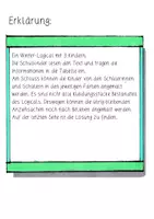 Vorschau - Arbeitsblätter - Winter-Logical "Winterkinder" | Klasse 2-3 | 3-fach differenziert | Lesen & Nachdenken - Seite 1