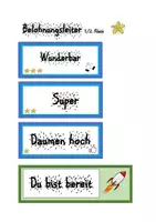 Vorschau - Präsentationen/Tafelbilder - Belohnungsleiter & Transparenzkarten - Seite 1