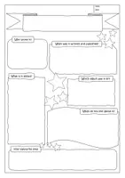 Vorschau - Arbeitsblätter - Present a book / film / song! Profiles / templates (English, German, blank) - Seite 1