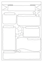 Vorschau - Arbeitsblätter - Present a book / film / song! Profiles / templates (English, German, blank) - Seite 3