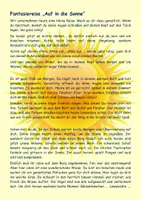 Vorschau - Stundenentwürfe - Eine Fantasiereise: Wir genießen die ersten Sonnenstrahlen - Deckblatt