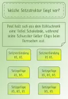 Vorschau - Interaktives Material - Satzverbindung oder Satzgefüge - interaktives Material #silvesterknaller23 - Seite 2