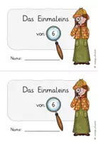 Vorschau - Arbeitsblätter - Einmaleins - Heft: Die Malreihe von 6 unter der Lupe - Seite 2
