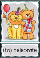Vorschau - Bildkarten - At the Party - Picture + Word Cards - Seite 2