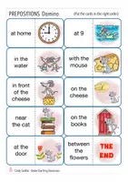 Vorschau - Spiele - prepositions Domino Englisch - Seite 3