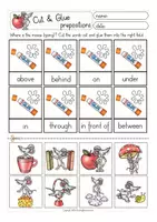 Vorschau - Unterrichtsreihen - prepositions Englisch Materialpaket für die Grundschule - Seite 3