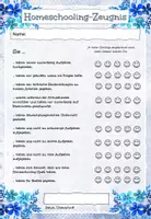 Vorschau - Anderer Materialtyp - Homeschooling-Zeugnis für Lehrer (Feedback) - Seite 1