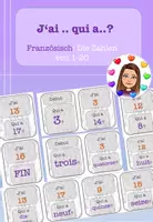 Vorschau - Spiele - J'ai ... qui a..? Die Zahlen von 1 bis 20 (differenziert) - Deckblatt