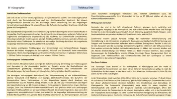 Vorschau - Arbeitsblätter - Strahlungsbilanz und Energiehaushalt der Erde + Text + Lösung - Seite 1