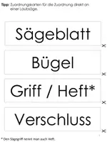 Vorschau - Arbeitsblätter - Arbeitsblätter zur Laubsäge - Seite 2