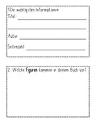 Vorschau - Stundenentwürfe - Buchvorstellung zum Lieblingsbuch für 1. und 2. Klasse - Seite 2