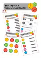 Vorschau - Arbeitsblätter - Materialpaket - What time is it? - Seite 1
