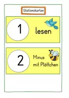Vorschau - Arbeitsblätter - Frühlingswerkstatt- Klasse 1 - Seite 1