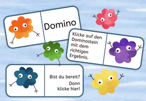 Vorschau - Interaktives Material - Interaktive Dominos ZR 100 minus - Seite 1