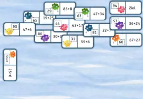 Vorschau - Spiele - interaktive Dominos - Zahlenraum bis 100 - Seite 3