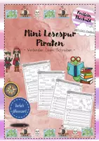 Vorschau - Arbeitsblätter - Mini-Lesespur Piraten Klasse 1 & 2 - Deckblatt